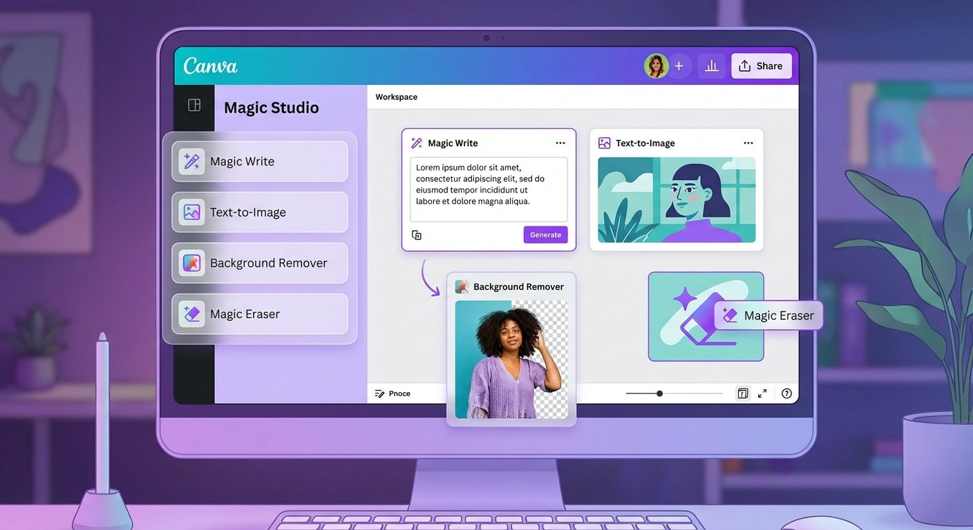 Ciri-ciri AI dalam Canva