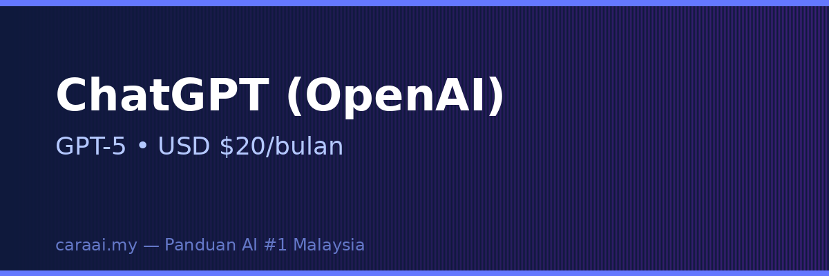 ChatGPT OpenAI antara muka 2026