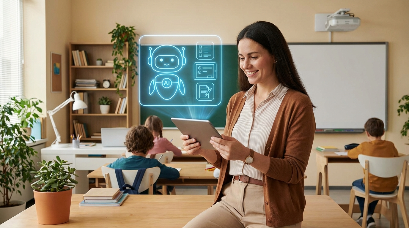 AI untuk Guru Sekolah — 8 Cara AI Bantu Guru Malaysia (2026)