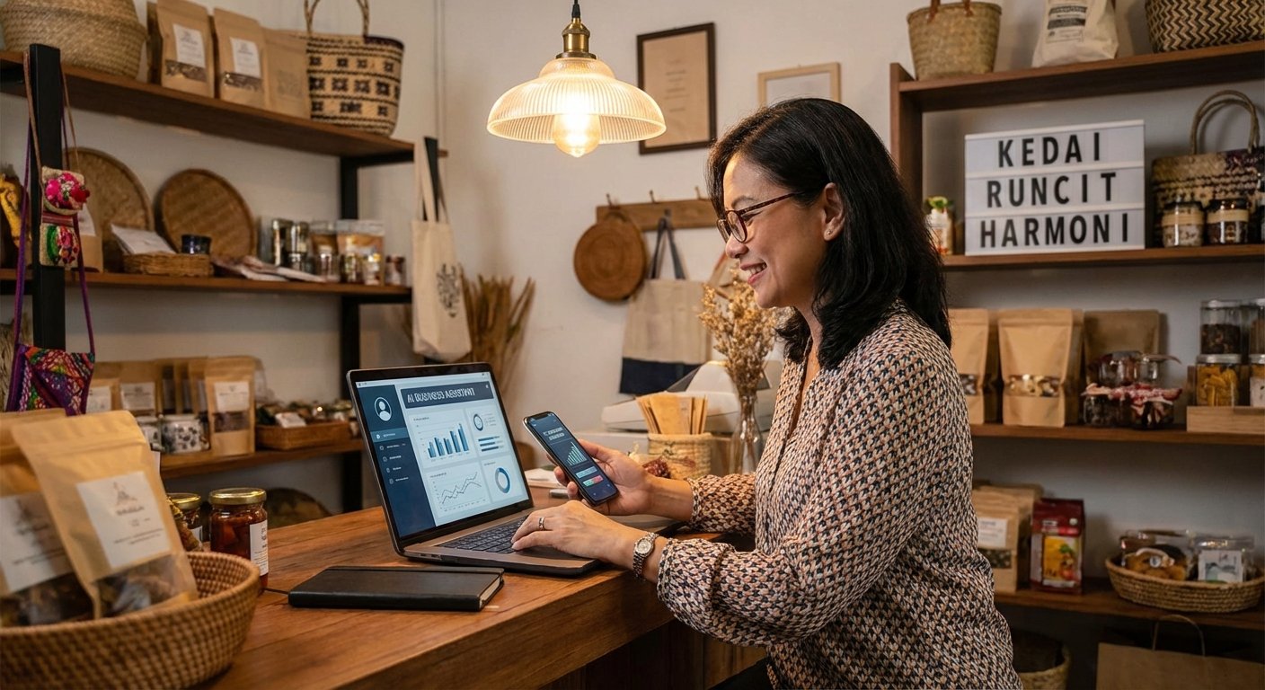 5 Cara AI Boleh Bantu Perniagaan Kecil Malaysia Tanpa Perlu Pakar IT