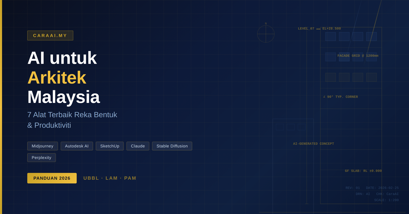 AI untuk arkitek Malaysia - 7 alat terbaik reka bentuk 2026