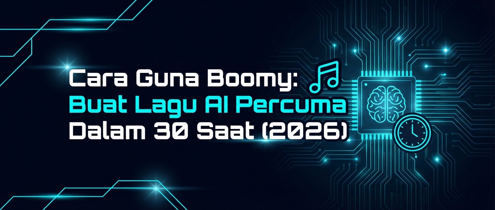 Cara Guna Boomy: Buat Lagu AI Percuma Dalam 30 Saat (2026)