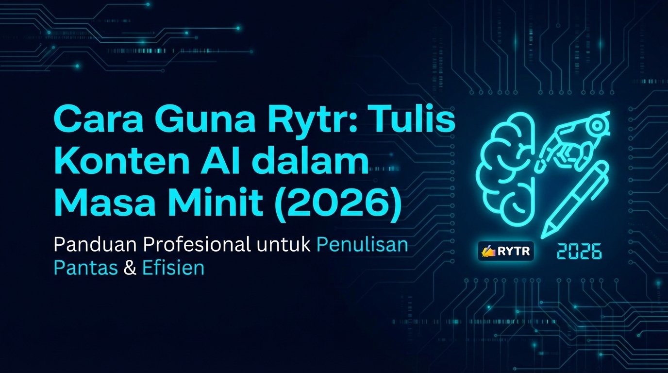 Cara Guna Rytr: Tulis Konten AI dalam Masa Minit (2026)