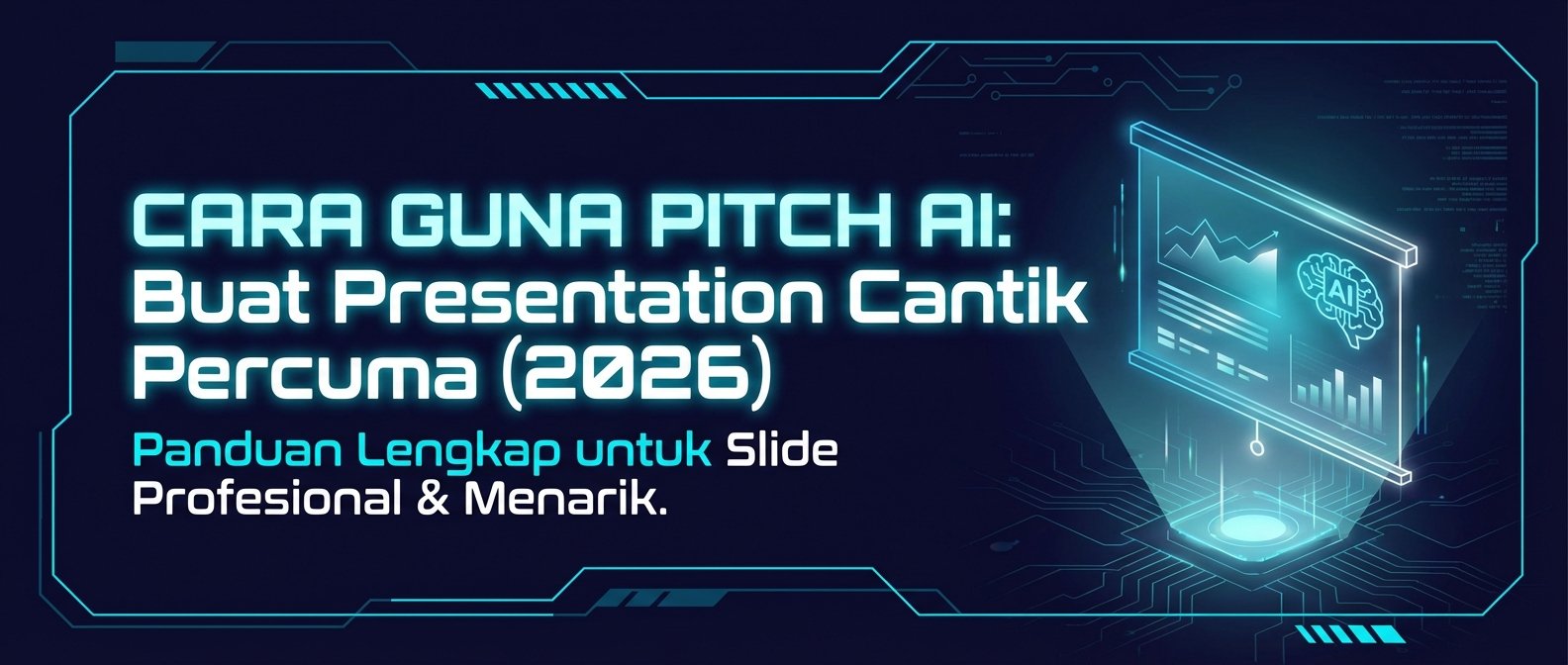 Cara Guna Pitch AI: Buat Presentation Cantik Percuma (2026)
