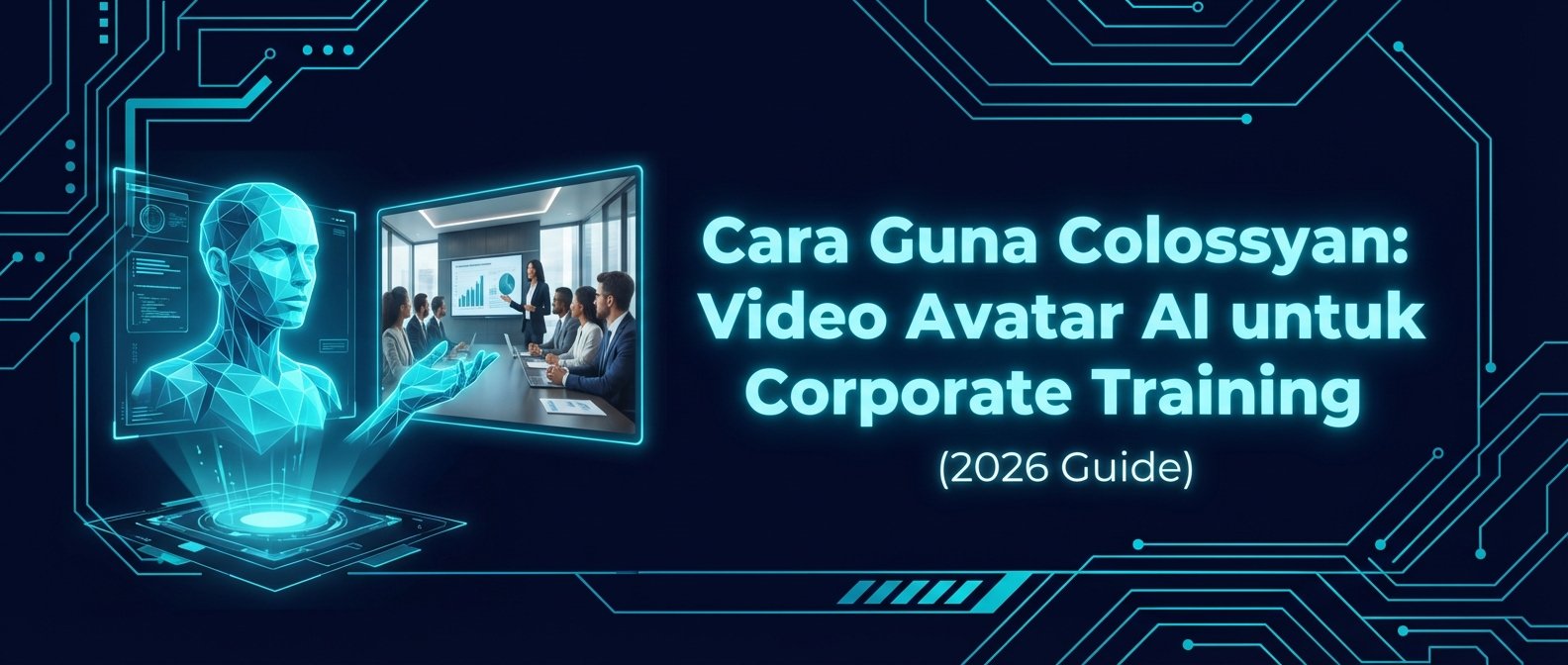 Cara Guna Colossyan: Video Avatar AI untuk Corporate Training (2026)