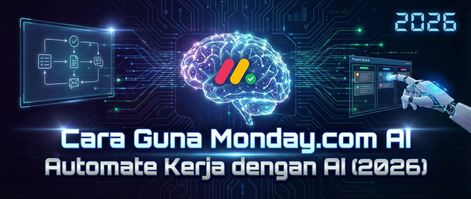 Cara Guna Monday.com AI: Automate Kerja dengan AI (2026)