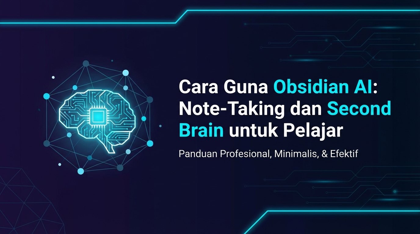 Cara Guna Obsidian AI: Note-Taking dan Second Brain (2026)