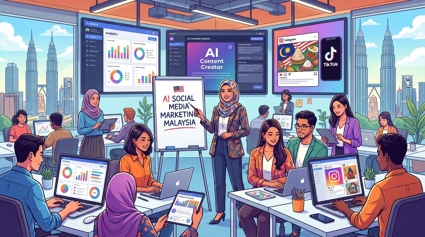 AI untuk Social Media Marketing Malaysia 2026: Strategi Organik dan Berbayar