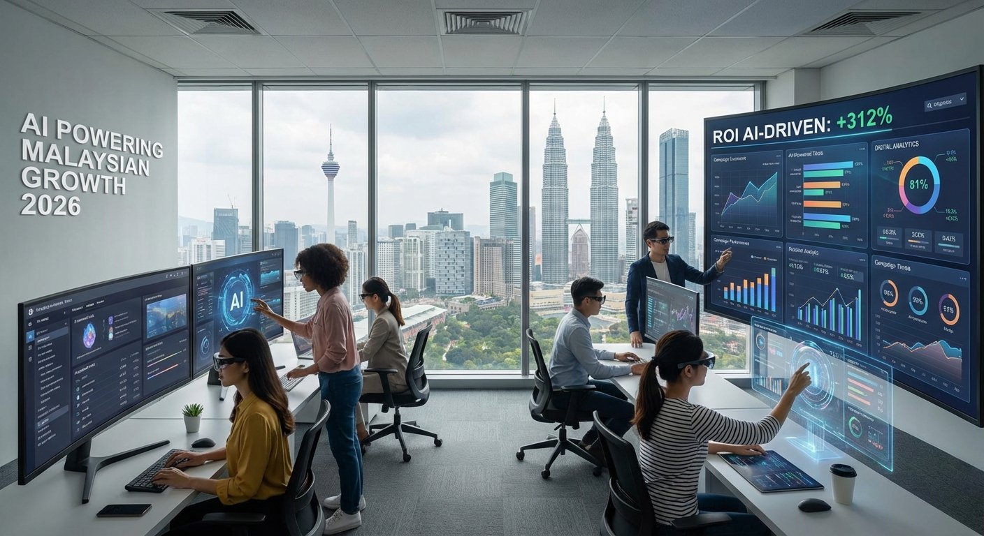 AI untuk Agensi Pemasaran Digital Malaysia 2026: Jimat Masa & Tingkat ROI