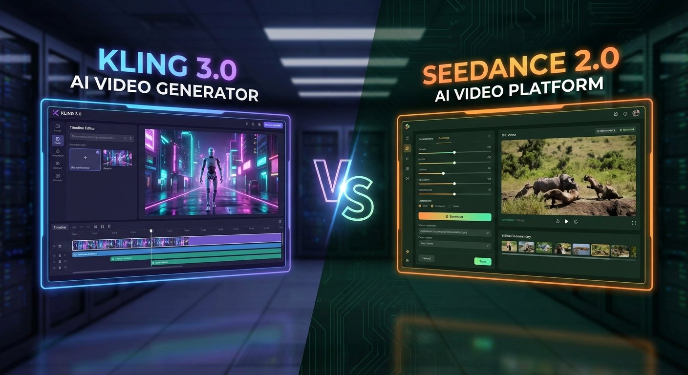 Kling 3.0 vs Seedance 2.0: Penjana Video AI Terbaik 2026