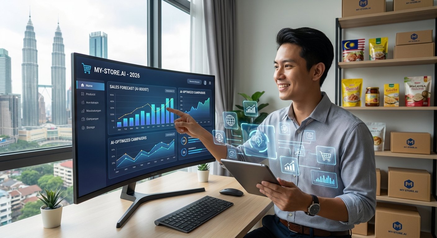 AI untuk Penjual E-Dagang Malaysia 2026: Jual Lebih Banyak