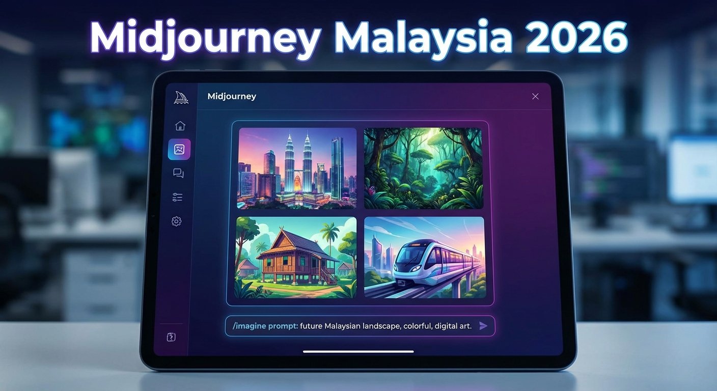 Cara Guna Midjourney di Malaysia 2026 — Jana Gambar AI yang Menakjubkan