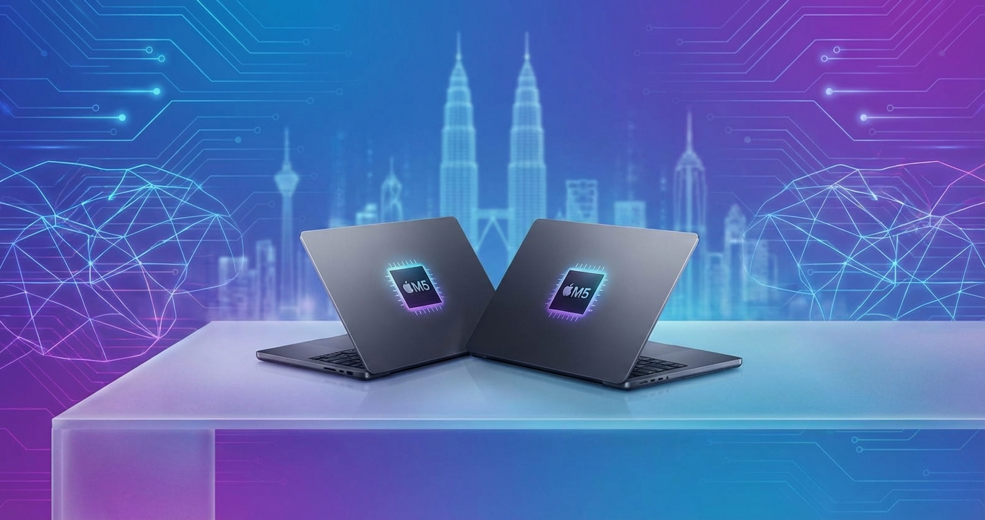 MacBook Pro M5 Pro dan M5 Max — Apple Bina Cip AI Pertama