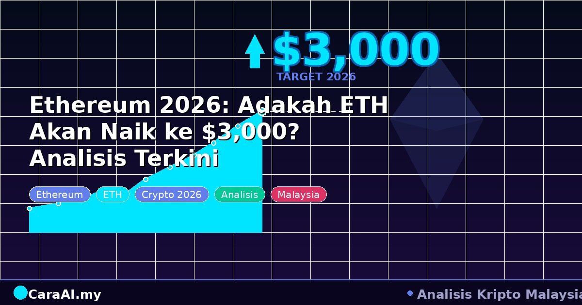 Ethereum 2026: Adakah ETH Akan Naik ke $3,000? Analisis Terkini