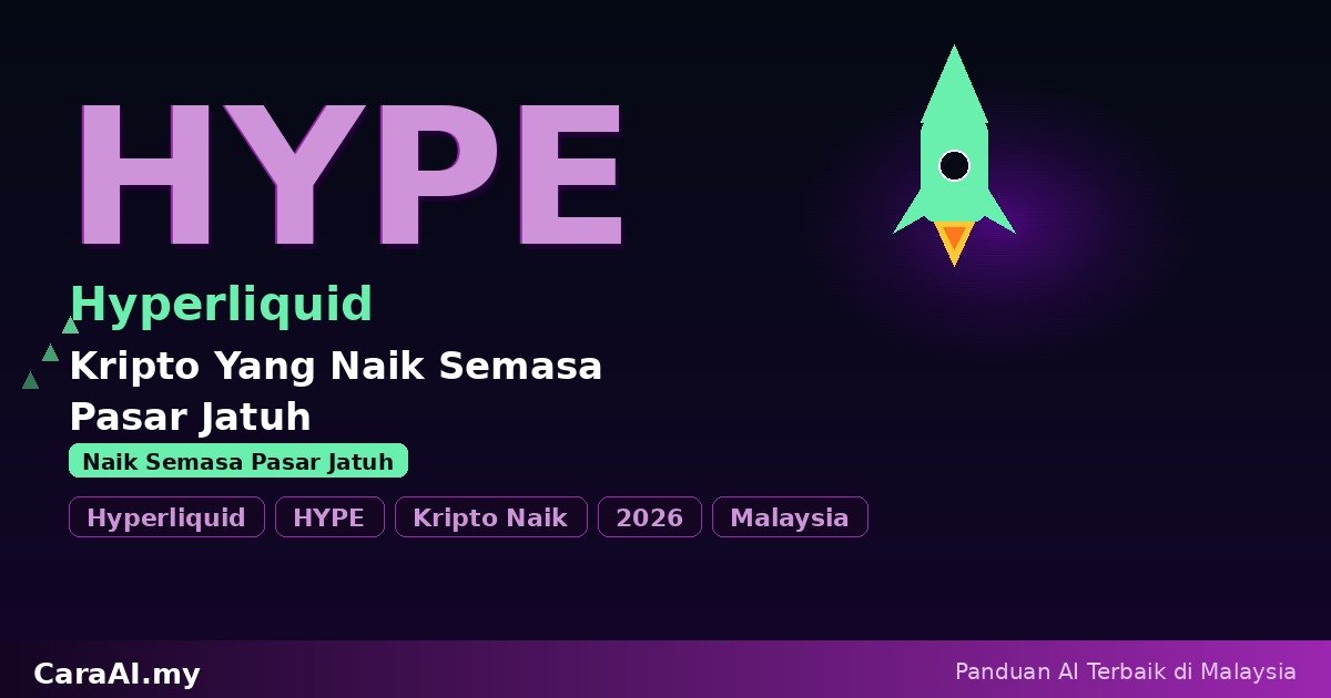 Hyperliquid HYPE: Kripto Yang Naik Semasa Pasar Jatuh