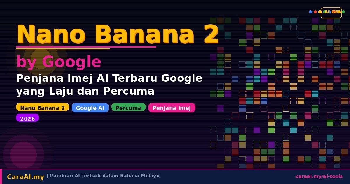 Nano Banana 2: Penjana Imej AI Terbaru Google yang Laju dan Percuma