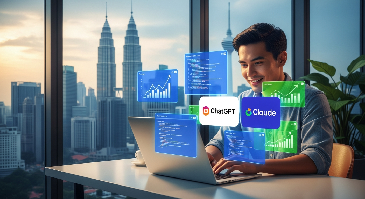 Cara Pekerja Bebas Malaysia Guna AI untuk Jana Lebih Pendapatan 2026