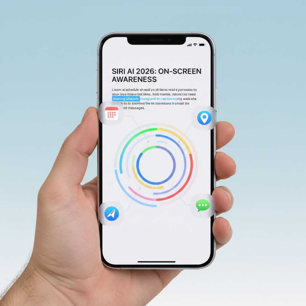 Siri AI Baru Apple 2026 — On-Screen Awareness, Sepintar ChatGPT?
